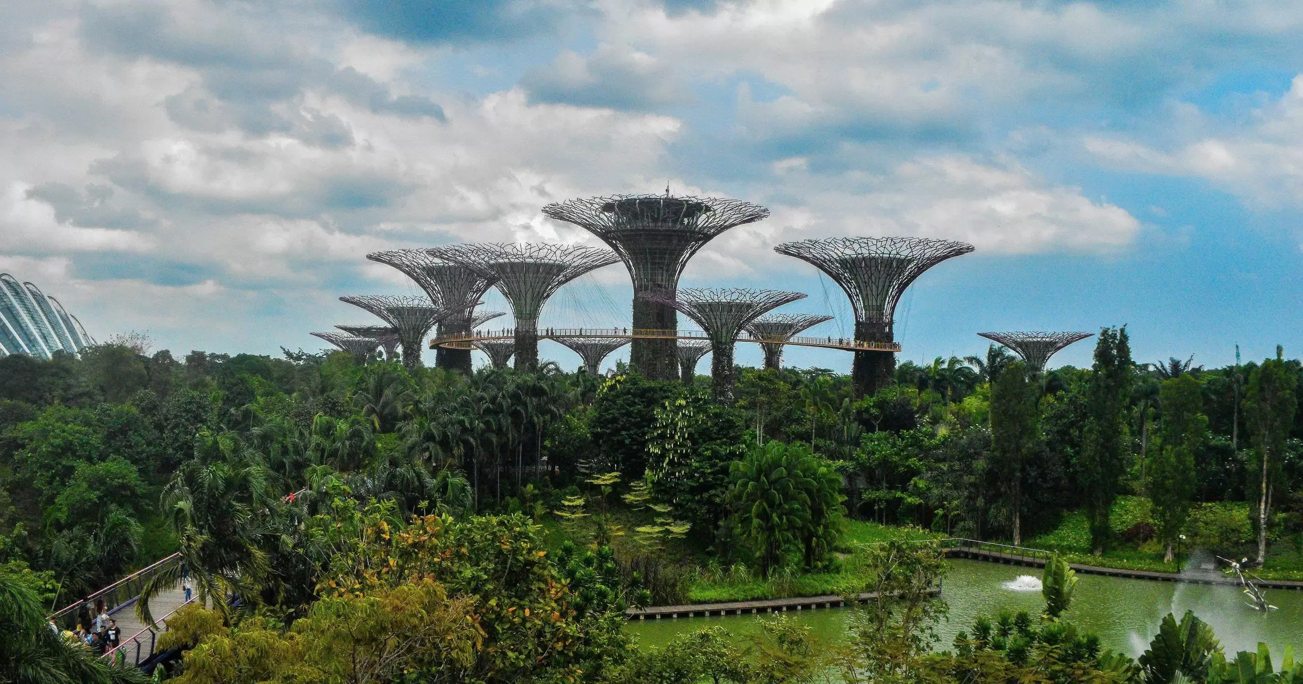 Blue Beauties im Gardens by the Bay 2026 – Blumenfestival in Singapur erleben